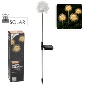 Saulės lempa „Kiaulpienė“ – LED, šiltai balta šviesa, 68 cm kaina internetu