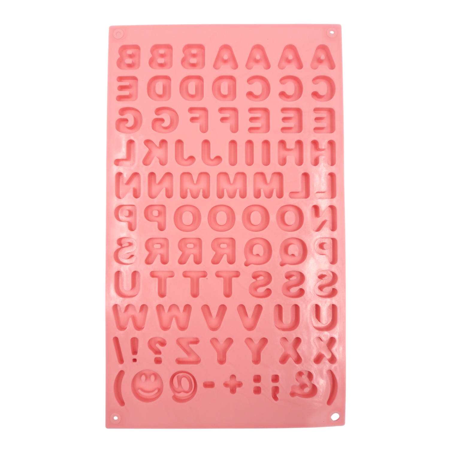 Silikoninė forma raidėms – 29,5 × 17 × 0,6 cm kaina internetu