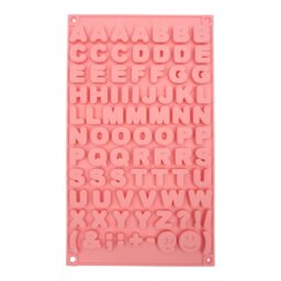 Silikoninė forma raidėms – 29,5 × 17 × 0,6 cm kaina internetu