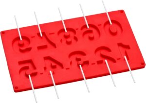 Silikoninė forma skaičių formos ledams / saldainiams kaina internetu