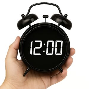 Skaitmeninis LED žadintuvas su klasikinio laikrodžio dizainu kaina internetu