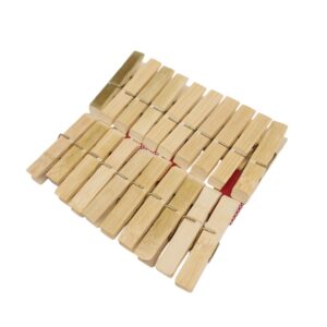 Skalbinių segtukai "Bamboo" kaina internetu