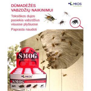 SMOG midi insekticidinė dūmadėžė, 11 g kaina internetu