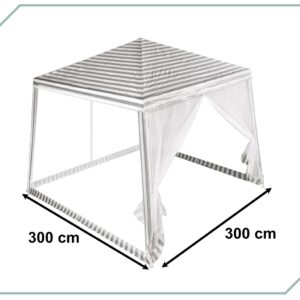 Sodo palapine su tinkleliu nuo uodų 3 x 3 m kaina internetu