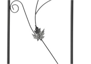 Sodo pergola su dekoracijomis 114 × 37 × 230 cm kaina internetu
