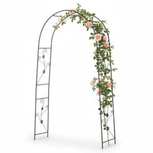 Sodo pergola su dekoracijomis 114 × 37 × 230 cm kaina internetu