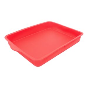Stačiakampė silikoninė kepimo forma – 30 × 22 × 4 cm kaina internetu