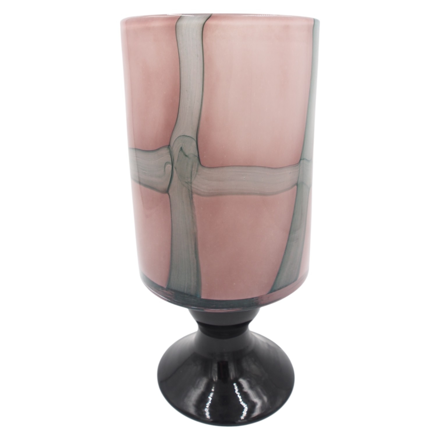 Stiklinė dekoratyvinė vaza, 14×30 cm kaina internetu