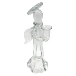 Stiklinė figūrėlė – angelas, 14x13x34 cm kaina internetu