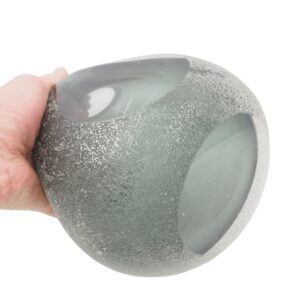 Stiklinė vaza – 18×16.5×17 cm kaina internetu