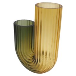 Stiklinė vaza 21×9×30 cm kaina internetu
