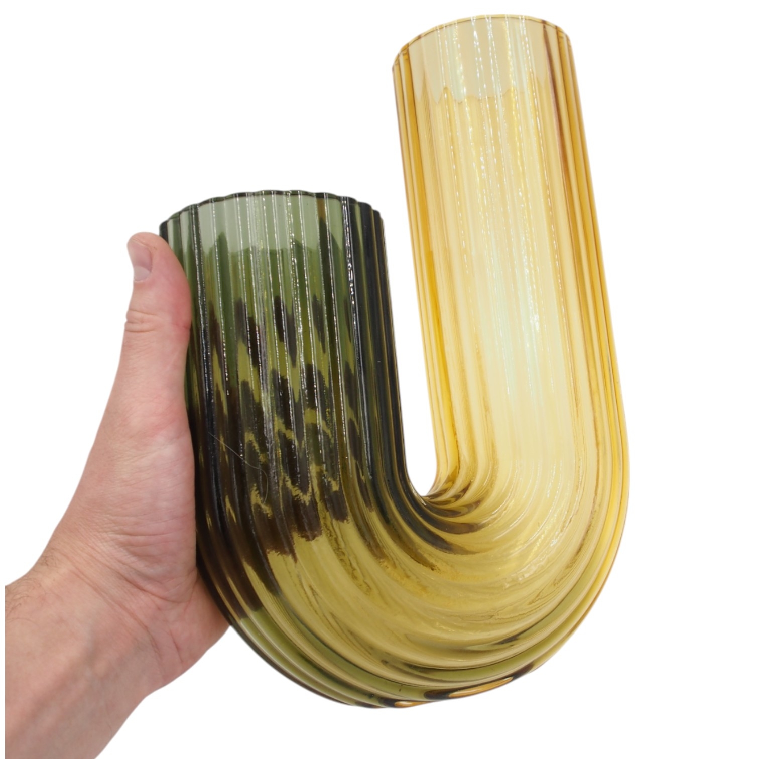 Stiklinė vaza 21×9×30 cm kaina internetu
