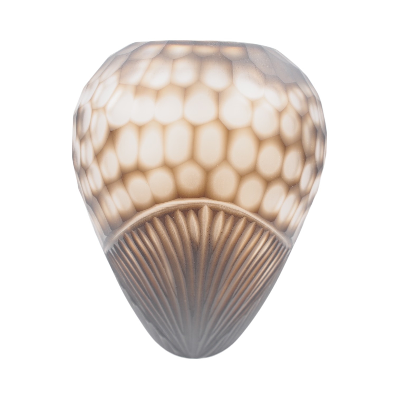 Stiklinė vaza „Forma Lumo“, 13.5 × 13.5 × 35.5 cm kaina internetu