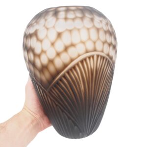 Stiklinė vaza „Forma Lumo“, 13.5 × 13.5 × 35.5 cm kaina internetu