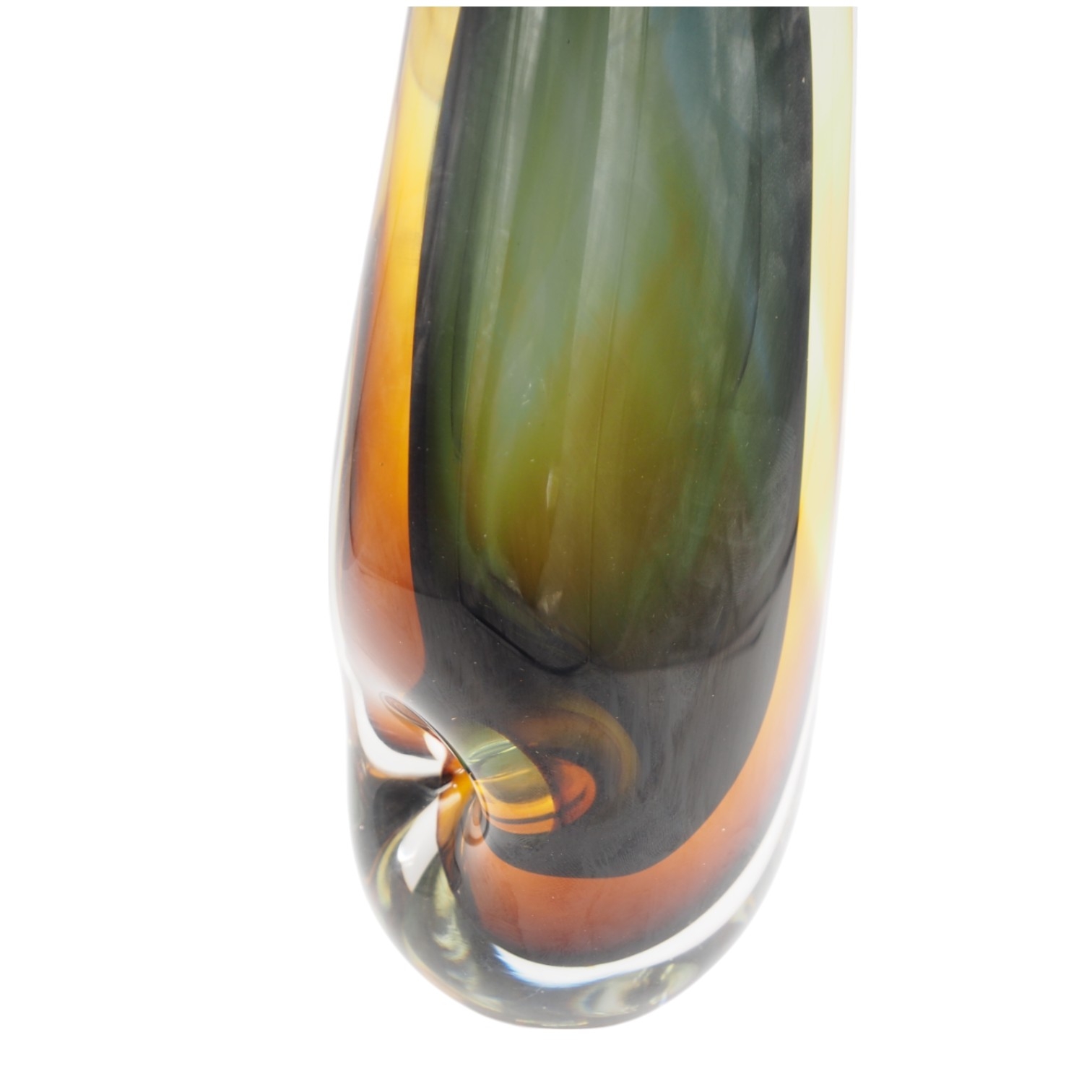 Stiklinė vaza „Forma Lumo“ – 13×8×30 cm kaina internetu