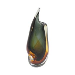 Stiklinė vaza „Forma Lumo“ – 13×8×30 cm kaina internetu