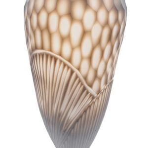 Stiklinė vaza „Forma Lumo“, 15 × 15 × 43 cm kaina internetu