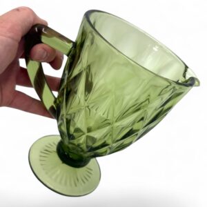 Stiklinis ąsotis "Green" kaina internetu