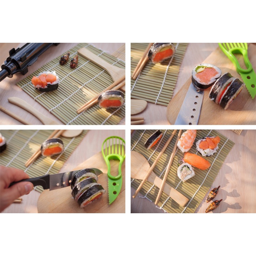 Sushi gaminimo rinkinys – pilnas komplektas naminiams suktinukams kaina internetu
