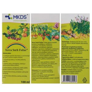 Terra Sorb Foliar aminorūgštys, 100 ml kaina internetu