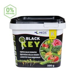 Tirpus kalio humatas BLACK KEY, 500 g kaina internetu