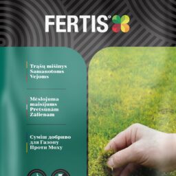Trąšų mišinys Samanotoms Vejoms FERTIS, 20kg kaina internetu