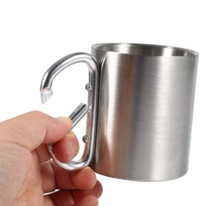 Turistinis puodelis su karabinu 300ml. kaina internetu