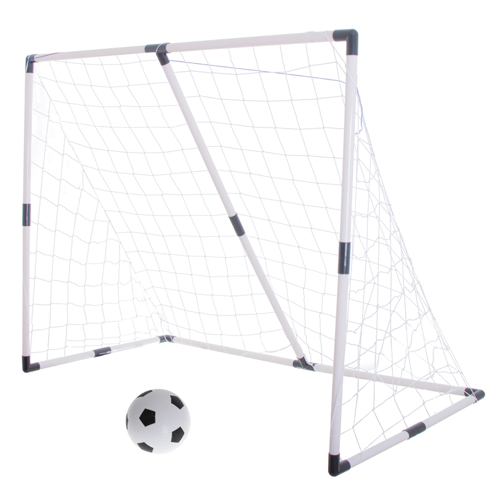 Vaikiški futbolo vartai 2in1 – dideli arba du mažesni (143 × 110 × 70 cm) kaina internetu