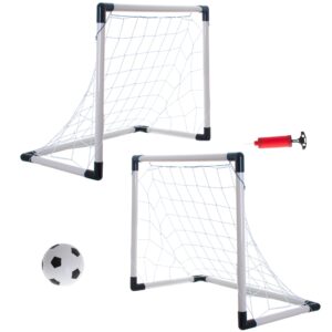 Vaikiški futbolo vartai 2in1 – dideli arba du mažesni (143 × 110 × 70 cm) kaina internetu