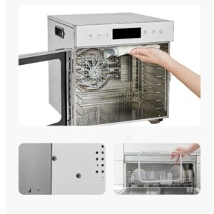 Vaisių ir maisto džiovyklė 400 W, 8 padėklų, nerūdijančio plieno kaina internetu