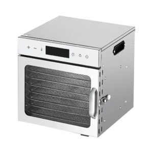 Vaisių ir maisto džiovyklė 400 W, 8 padėklų, nerūdijančio plieno kaina internetu