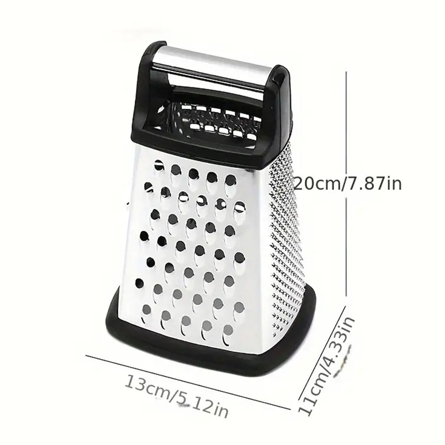 Virtuvinė tarka 20 CM. (4 pusių, nerūdijančio plieno) kaina internetu