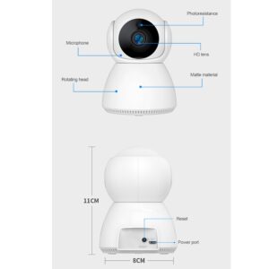 WIFI vidaus kamera kaina internetu