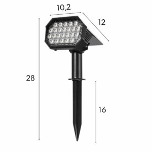LED sodo šviestuvas kaina internetu