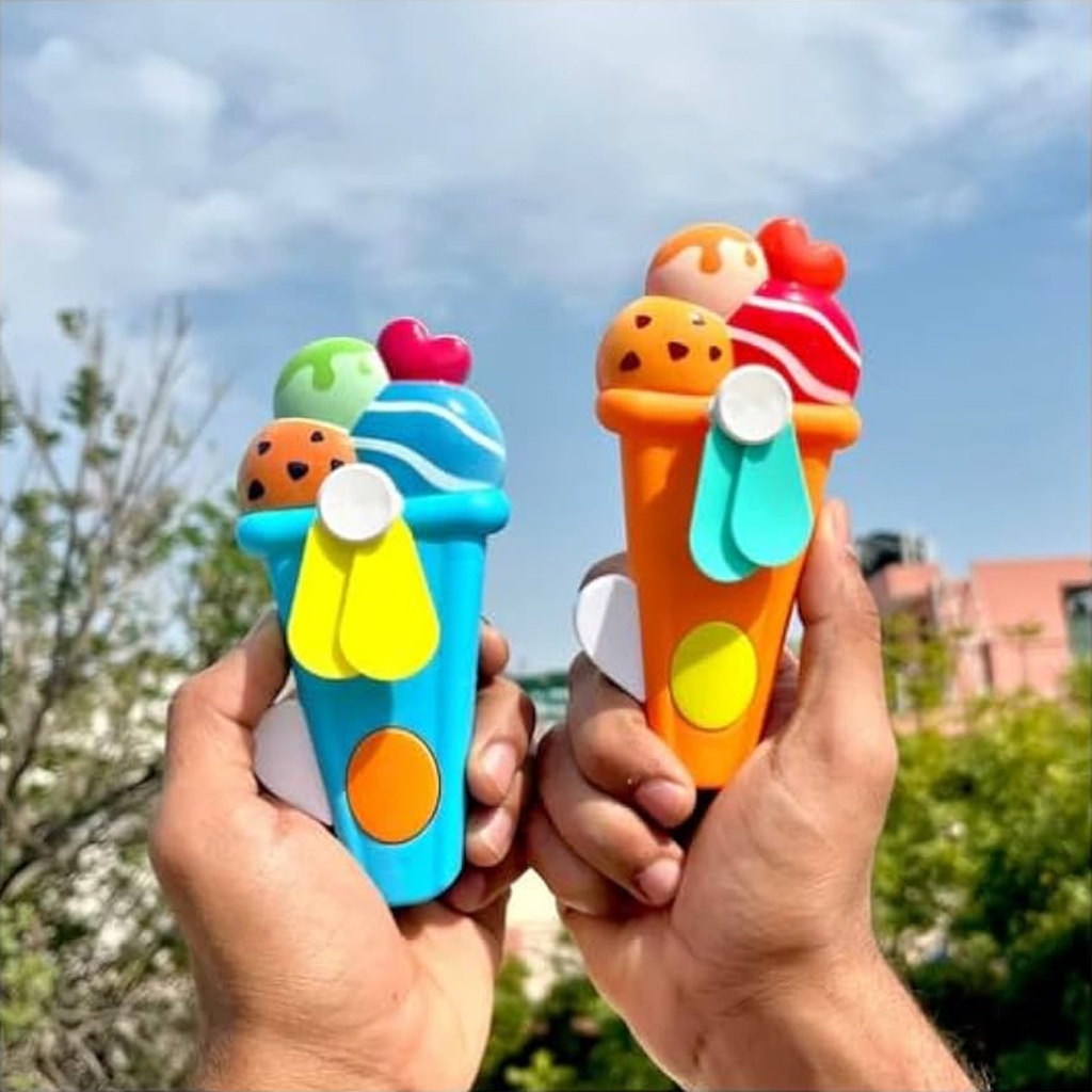 Mini rankinis ventiliatorius vaikams „Ledai“ kaina internetu