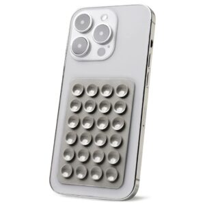 Silikoninė lipni plokštelė telefonui PILKA kaina internetu
