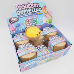 Squeezy Dumpling – Šviečiantis tamsoje antistresinis koldūnas kaina internetu