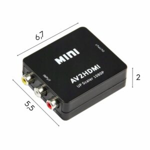 AV į HDMI signalo keitiklis, 1080p kaina internetu