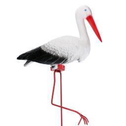 Didelis dekoratyvinis gandras sodui – 83 cm kaina internetu