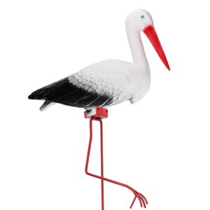 Didelis dekoratyvinis gandras sodui – 83 cm kaina internetu