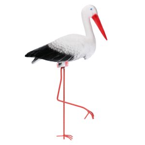 Didelis dekoratyvinis gandras sodui – 83 cm kaina internetu