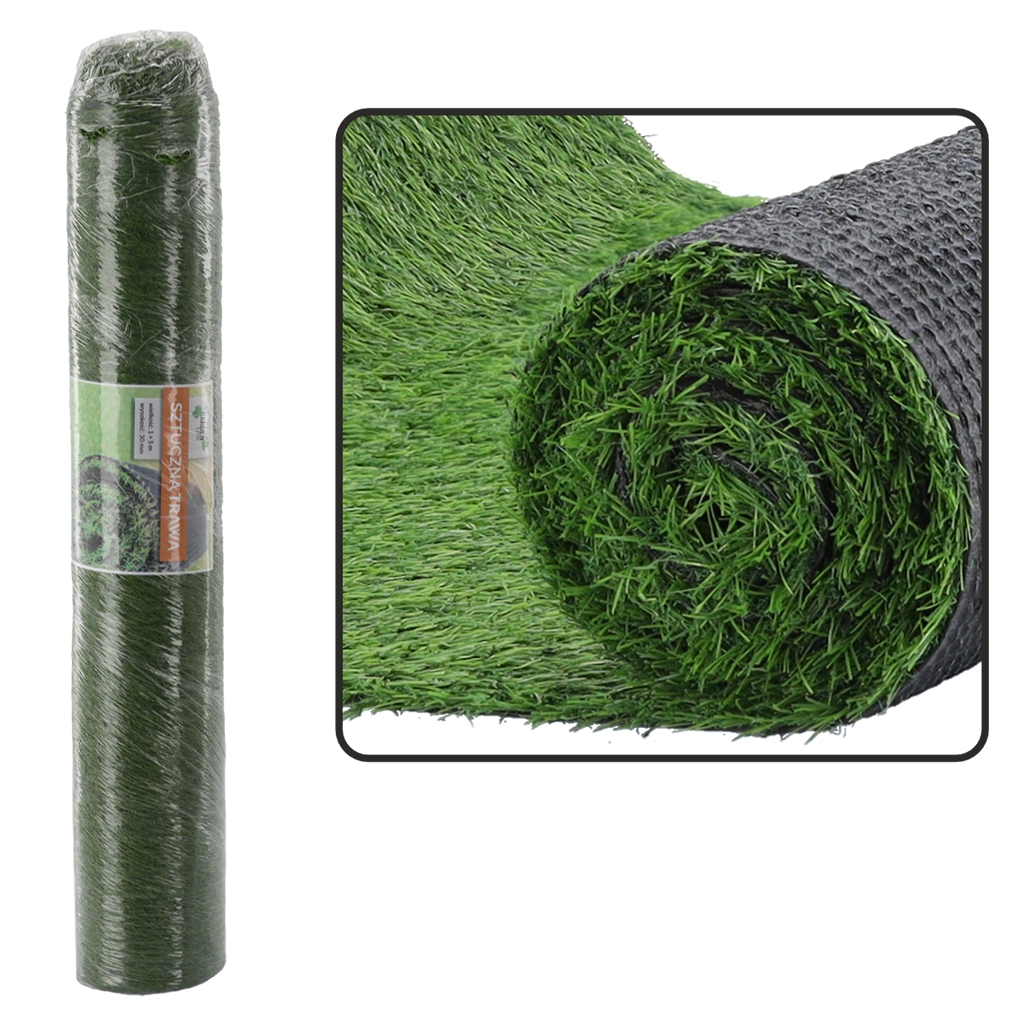 Dirbtinė žolė rulone 1 × 5 m, 30 mm kaina internetu