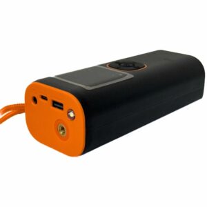 Įkraunamas elektrinis padangų kompresorius su „Power Bank“ funkcija, 160 PSI kaina internetu