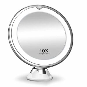 LED kosmetinis veidrodėlis su 10 kartų didinimu kaina internetu