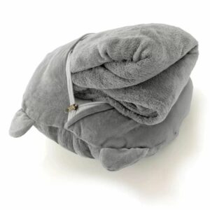 Pliušinė katino formos pagalvėlė su pledu DA524 kaina internetu