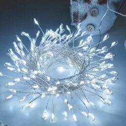 500 LED, 20 m šaltai balta LED girlianda kaina internetu