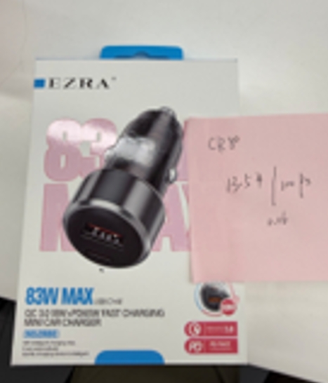 Automobilinis greitojo įkrovimo adapteris EZRA CR80 83 W kaina internetu