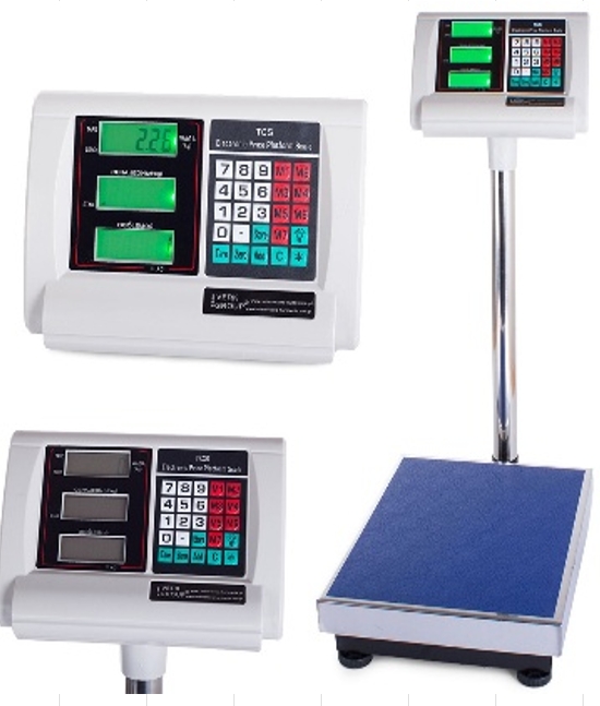 Elektroninės platforminės svarstyklės 100 kg / 20 g kaina internetu