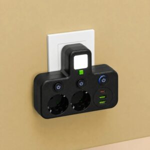 Elektros lizdo adapteris su 2 lizdais kaina internetu