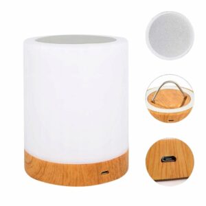 Įkraunama RGB LED naktinė lempa su jutikliniu valdymu kaina internetu